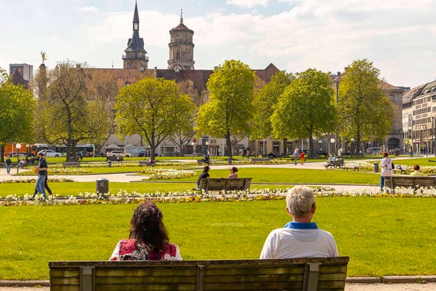 Coronavirus, Eindrücke aus Stuttgart