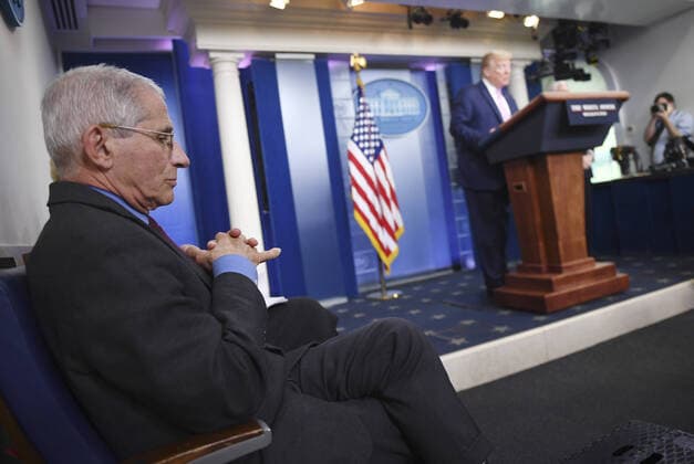 Coronavirus in den USA, Tägliche Pressekonferenz von Präsident Trump