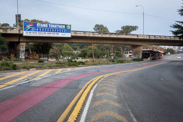 Coronavirus in Südafrika, Ausgangsbeschränkungen in Johannesburg