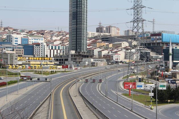 Coronavirus in der Türkei, Ausgangssperre in Istanbul