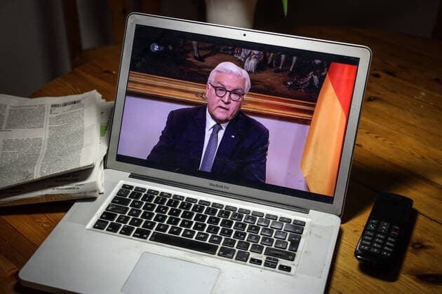 Coronavirus, Ansprache des Bundespräsidenten Frank Walter Steinmeier