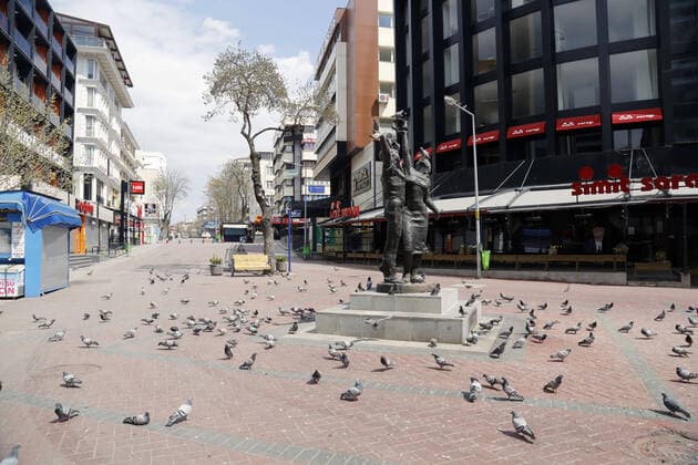 Coronavirus in der Türkei, Ausgangssperre in Ankara