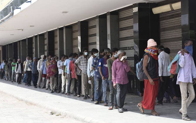 Coronavirus in Indien, Eindrücke aus Neu-Delhi