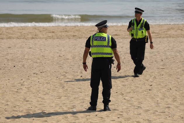 Coronavirus in Großbritannien, Eindrücke aus Bournemouth