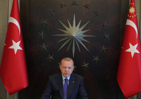 Coronavirus in der Türkei, Ansprache von Recep Tayyip Erdogan