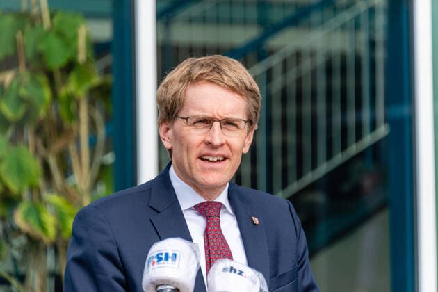 Coronavirus in Schleswig Holstein, Daniel Günther Pressekonferenz in Kiel
