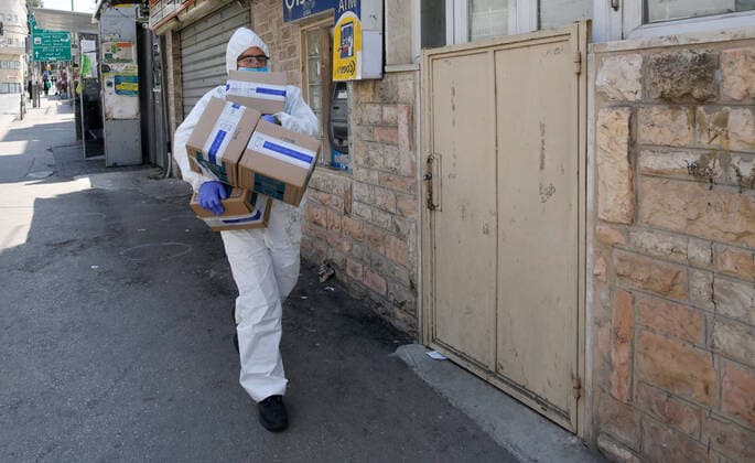 Coronavirus in Israel, Impressionen aus Jerusalem
