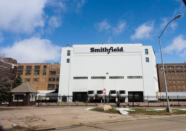 Coronavirus in den USA, Smithfield Foods Werk in Sioux Falls geschlossen