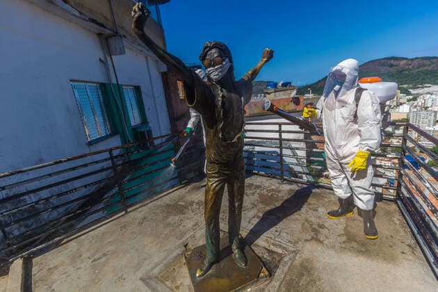 Coronavirus in Brasilien, Der Kampf der Favelas gegen das Virus