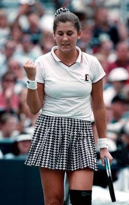 Monica Seles ist unzufrieden Tennis Damen US Open 1995, Grand Slam, Hartplatz, Hartboden Einzelbild Flashing Meadows New York Wut,