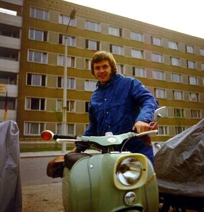 Konrad Weise Fußball Herren DDR-Oberliga 1982, FC Carl Zeiss Jena Einzelbild Jena