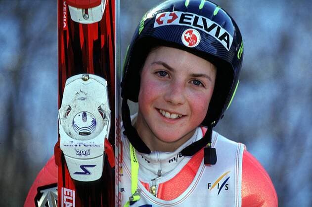 Simon Ammann mit Ski Skispringen Herren Ski Nordisch, Nordischer Skisport: Vierschanzentournee, Vierschanzen-Tournee, Skisprung Porträt Garmisch-Partenkirchen