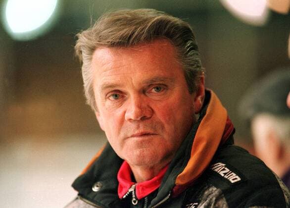 Joachim Franke, Trainer von C. Pechstein und vorher Uwe-Jens Mey Eisschnellauf LM Deutsche Meisterschaften, Eisschnellauftrainer Porträt Berlin
