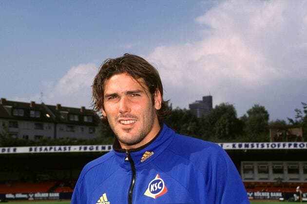 Torhüter Simon Jentzsch (KSC) Fußball 2. BL Herren Saison 1998 1999, Karlsruher SC, Karlsruhe Porträt Köln-Süd Köln