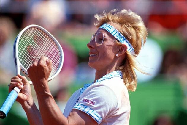 Martina Navratilova stellt mit 157. Turniersieg Weltrekord auf, 30. Jahrestag am 10. November Martina Navratilova (USA) jubelnd Tennis Damen Frauen, WTA-Tour 1991, US Open Einzelbild Flushing Meadow New York Freude,
