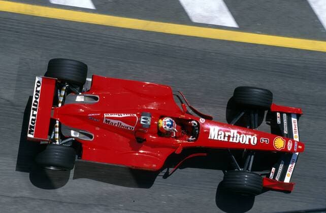Michael Schumacher (Deutschland) in seinem Boliden Motorsport Grand Prix Herren Großer Preis von San Marino 1999, Formel 1 Weltmeisterschaft, WM, F1, F, Einzelbild Imola