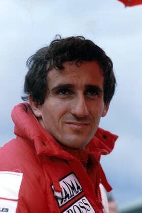 Alain Prost (Frankreich McLaren) Motorsport Grand Prix Herren Großer Preis von Italien 1984, Formel 1 Weltmeisterschaft, F1, F, GP Porträt Monza