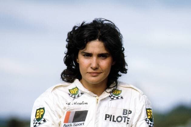 Michelle Mouton (Frankreich Audi) Motorsport WM Damen Rallye Weltmeisterschaft 1983, Autorennsport, Automobilrennsport, Rallyesport, Frau, Frauen Porträt