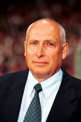 Präsident Dieter Krein (Energie) Fußball 2. BL Herren Saison 1999 2000, FC Energie Cottbus Porträt Stadion der Freundschaft Cottbus