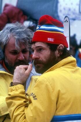 Thomas Wassberg (Schweden) nachdenklich Nordischer Skilauf WM Herren Weltmeisterschaft 1987, Skisport, Skilanglauf, Langlauf, Ski Nordisch Einzelbild Oberstdorf