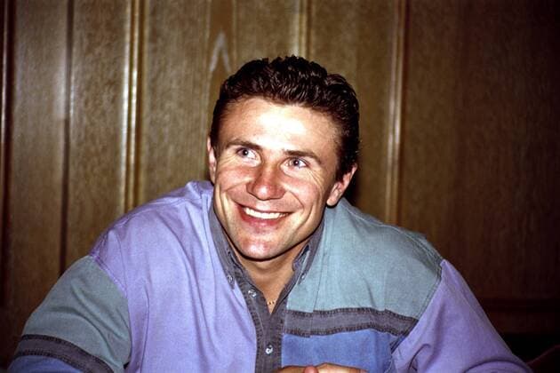 Sergej Bubka (Ukraine) lachend Leichtathletik Herren Kandidatur 1994: Olympiabewerbung Berlin 2000, Bewerberstadt, Bewerbung, Kandidat, Kandidatur, Porträt Olympiakandidatur, Bewerber, Ausrichtung, Berlin