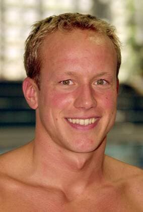 Lars Conrad (Deutschland) Schwimmen Herren Schwimmsport 2000, Nationalmannschaft, Nationalteam, Präsentation, Vorstellung, Porträttermin Porträt Wuppertal