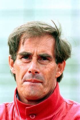 Leichtathletiktrainer Gerd Osenberg (Bayer 04 Leverkusen) beißt sich auf die Lippen Leichtathletik LM Herren DM 1993, Deutsche Meisterschaft, Landesmeisterschaft Porträt Duisburg Nachdenklichkeit, Skepsis