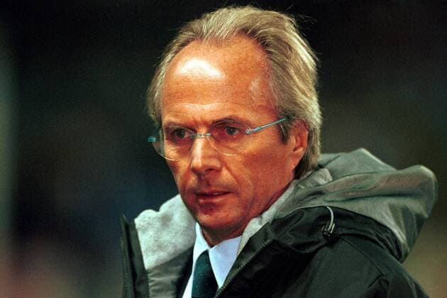 Fußball, Trainerhistorie Lazio Rom von 1997 bis heute Trainer Sven Göran Eriksson (Lazio) Fußball EC 1 Herren Champions League 2000 2001, Lazio Rom (Italien) Porträt Stade Constant Vanden Stock Brüssel