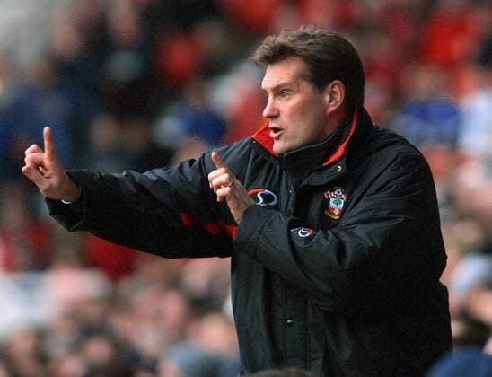 Trainer Glenn Hoddle (Southampton) Fußball Herren Premier League 2000 2001, 1. englische Liga, Middlesbrough - Southampton FC 0:1 Einzelbild Riverside Stadium Middlesbrough
