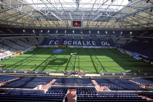 Arena AufSchalke Fußball 1. BL Herren Saison 2001 2002, FC Schalke 04 Totale AufSchalkeArena, SchalkeArena, Auf Gelsenkirchen