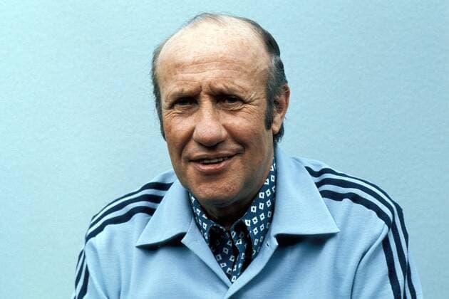 Bundestrainer Helmut Schön (Deutschland) - Fototermin Fußball WM Herren Weltmeisterschaft 1974, Nationalmannschaft, Nationalteam, Nationaltrikot Porträt Berlin
