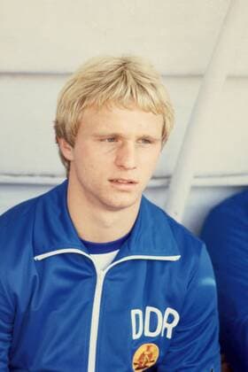 Dieter Kühn (DDR) Fußball Länderspiel Herren EM-Qualifikation 1979, Europameisterschaftsqualifikation, Nationalmannschaft, Nationalteam Porträt Berlin