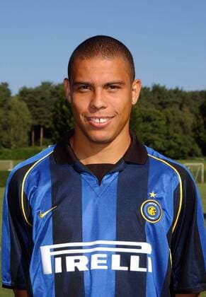 Ronaldo (Inter) Fußball Herren Serie A 2001 2002, 1. Italienische Liga, Vorstellung, Präsentation, FC Internazionale Mailand, Vdig Porträt Mailand