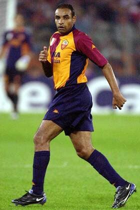 Emerson (Roma) Fußball EC 1 Herren Champions League, 2001 2002, Serie A, 1. Italienische Liga, AS Rom, Vdig Einzelbild Stadio Olimpico, Olympiastadion Rom
