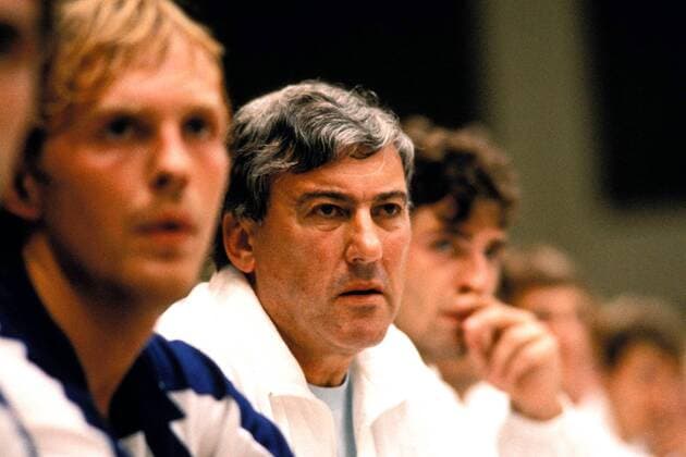 Bundestrainer Petre Ivanescu (Deutschland) Handball Länderspiel Herren Nationalmannschaft 1993, Nationalteam, Deutschland Gruppe Hamburg