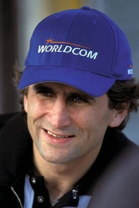 Alessandro Zanardi (Italien Mo Nunn Racing) Motorsport Grand Prix Herren FedEx Championship Series 2001, Großer Preis of Long Beach, Indycar, Indy-Car, Vdia Porträt Kalifornien Long Beach
