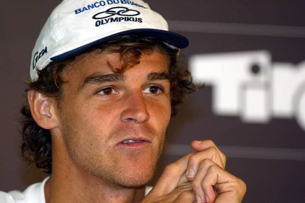 Gustavo Kuerten (Brasilien) Tennis Herren Masters Series 2002, ATP-Tour, Porträt Am Rothenbaum Hamburg