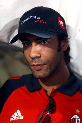 Manuel Rui Costa (Milan) Fußball Herren Saisonvorbereitung 2002 2003, Serie A, 1. Italienische Liga, AC Mailand Porträt Triest