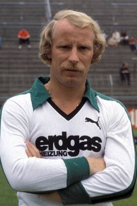 Berti Vogts (Gladbach) Fußball 1. BL Herren Saison 1978 1979, Borussia Mönchengladbach, Vorstellung, Präsentation, Pressetermin, Porträttermin, Porträt Bökelberg, Bökelbergstadion Mönchengladbach