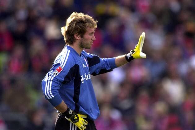 Torwart Stefan Wessels (Bayern) Fußball 1. BL Herren Saison 2002 2003, FC Bayern München, Vdig Einzelbild Olympiastadion München