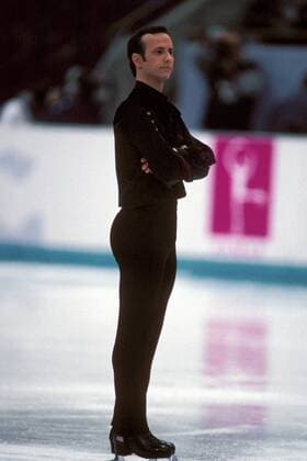 OLYMPIC LEGENDS: Brian Boitano Brian Boitano (USA) Eiskunstlauf OS Winter Herren Olympische Winterspiele 1994, Olympia, Olympiade, Spiele, Eiskunstlaufen Einzelbild Lillehammer