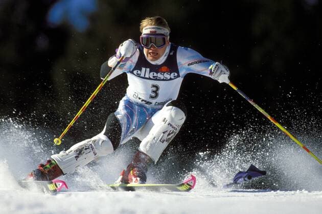 Finn Christian Jagge (Norwegen) Alpiner Skilauf Herren Weltcup 1992 1993, Worldcup, Weltcup, Welt, World, WC, Skisport, Ski Alpin, Vdia Einzelbild Madonna Di Campiglio