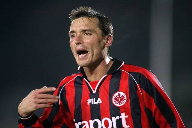 Markus Beierle (Frankfurt) Fußball 2. BL Herren Saison 2002 2003, Eintracht Frankfurt Einzelbild Hamburg
