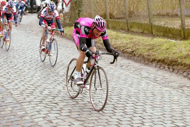 David Kopp (Deutschland Team Telekom) - Abfahrt Radsport Herren Omloop Het Volk 2003, Radrennsport, Straßenradsport, Straßenradrennsport, Radrennen Einzelbild Gent - Lokeren