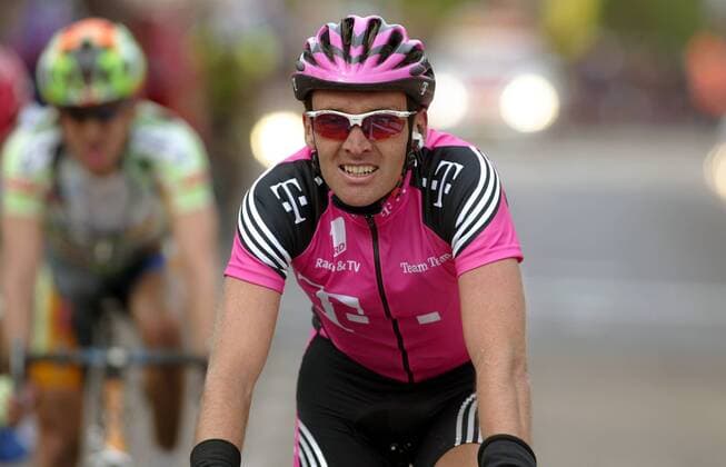 Mario Aerts (Belgien Telekom) Radsport Herren Amstel Gold Race 2003, Straßenradsport Einzelbild Niederlande