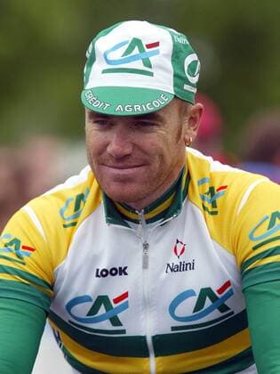 Stuart O Grady (Australien Credit Agricole) Radsport Herren Bayern-Rundfahrt 2003, Bayernrundfahrt Straßenradsport, Straße, Rad Porträt 4. Etappe: Plattling - Grafenau Freude,
