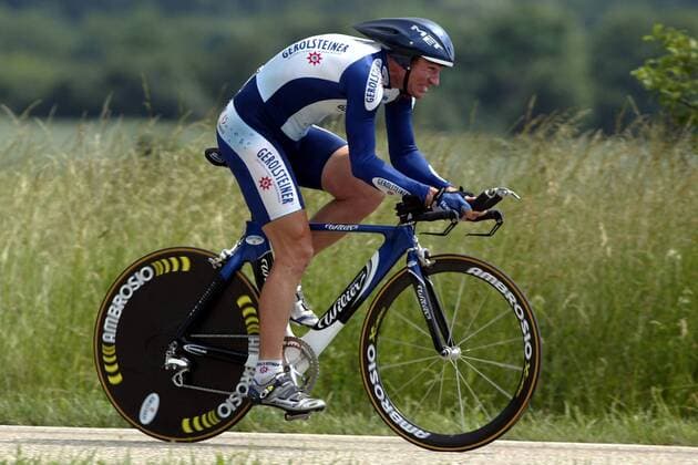Udo Bölts (Deutschland Gerolsteiner) Radsport Herren Deutschlandtour 2003, Deutschland-Tour, Deutschlandrundfahrt, Rundfahrt, Straßenradsport, Rad, Vdig Einzelbild 6. Etappe Bretten