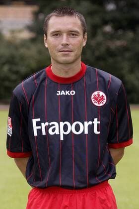 Markus Beierle (Frankfurt) Fußball 1. BL Herren Saison 2003 2004, Eintracht Frankfurt, Vorstellung, Präsentation, Pressetermin, Porträttermin, Vdig Porträt Frankfurt M.