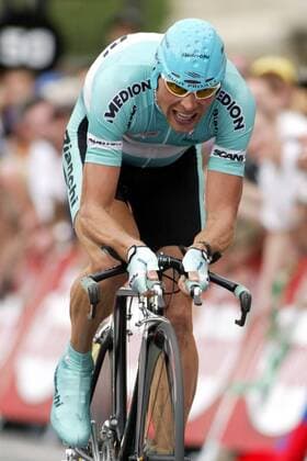 Jan Ullrich (Deutschland Bianchi) Radsport Herren Tour de France 2003, Straßenradsport, Rad, Straße, Prolog, Einzelzeitfahren, Zeitfahren Einzelbild Paris
