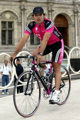 Santiago Botero (Kolumbien Team Telekom) Radsport Herren Tour de France 2003, Straßenradsport, Straße, Rad, Vdig Einzelbild Paris
